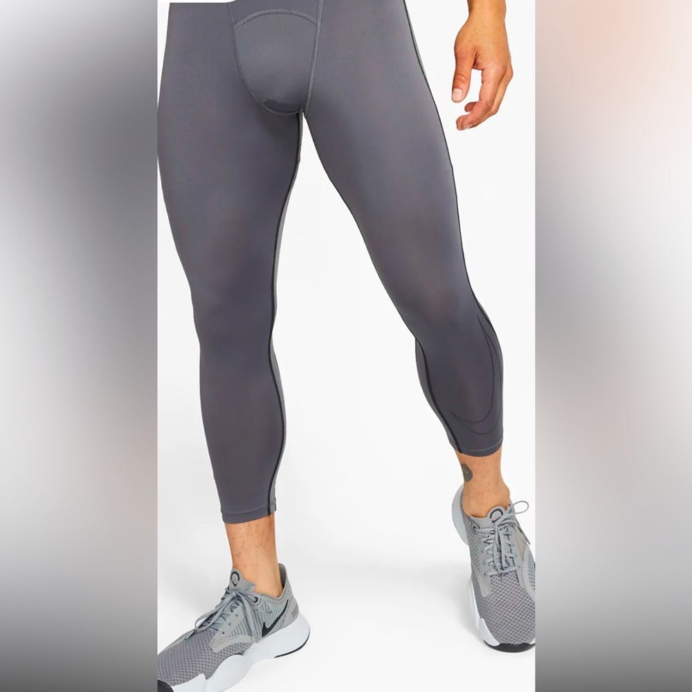 Set of 3 Nike Dri-FIT Men's Full &  3/4 Compression Tights Size S